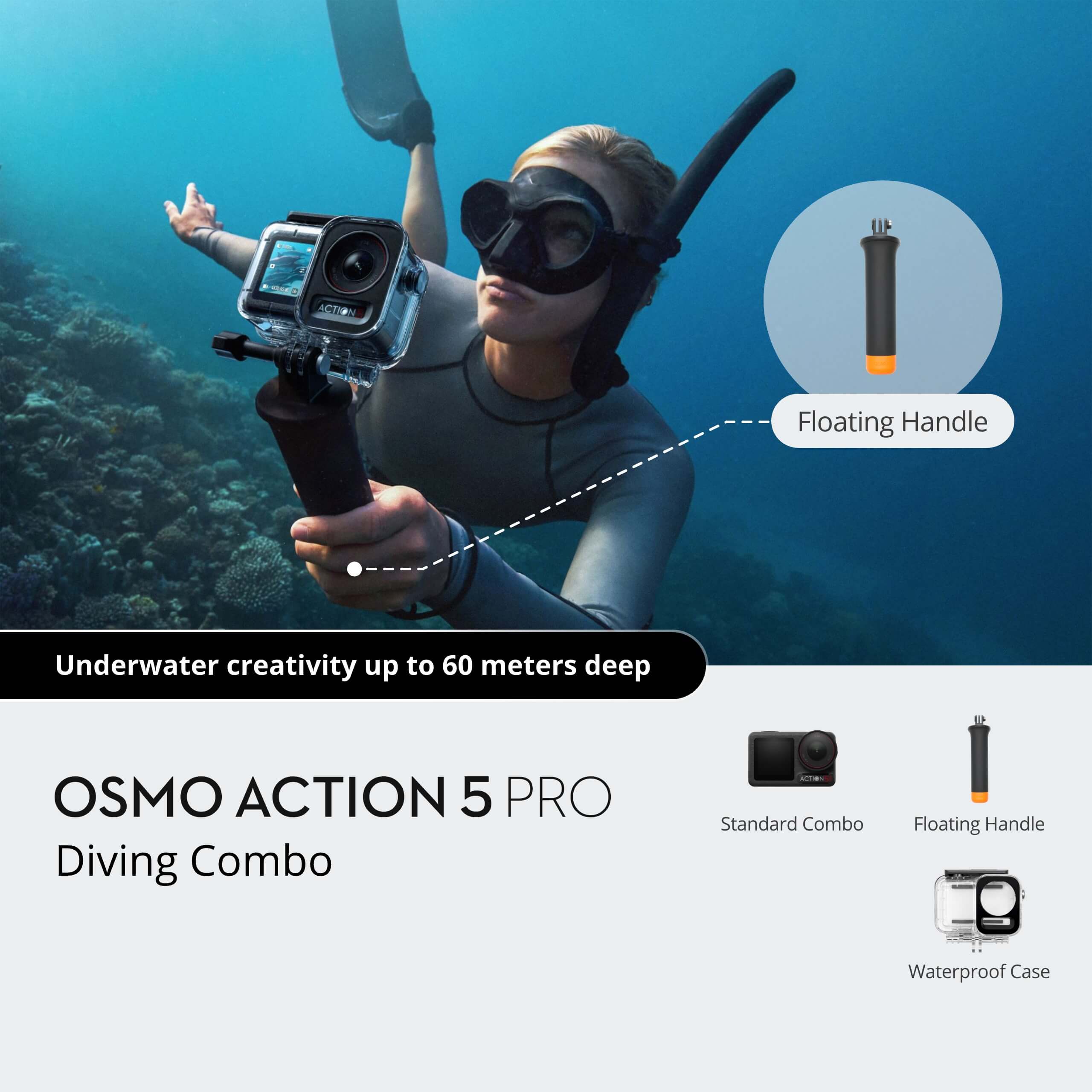 Osmo Action 5 Pro Diving Combo