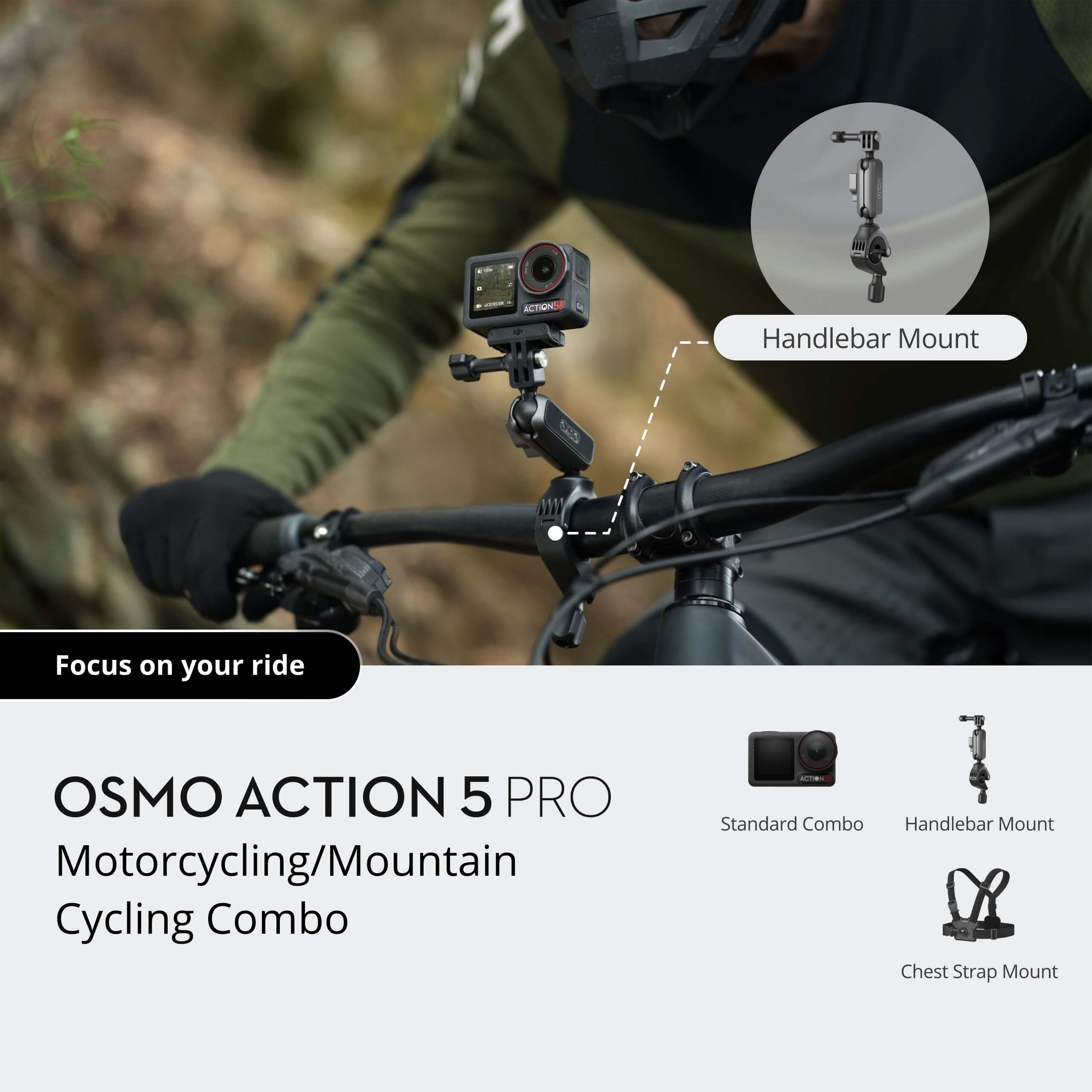 Osmo Action 5 Pro MTB Combo