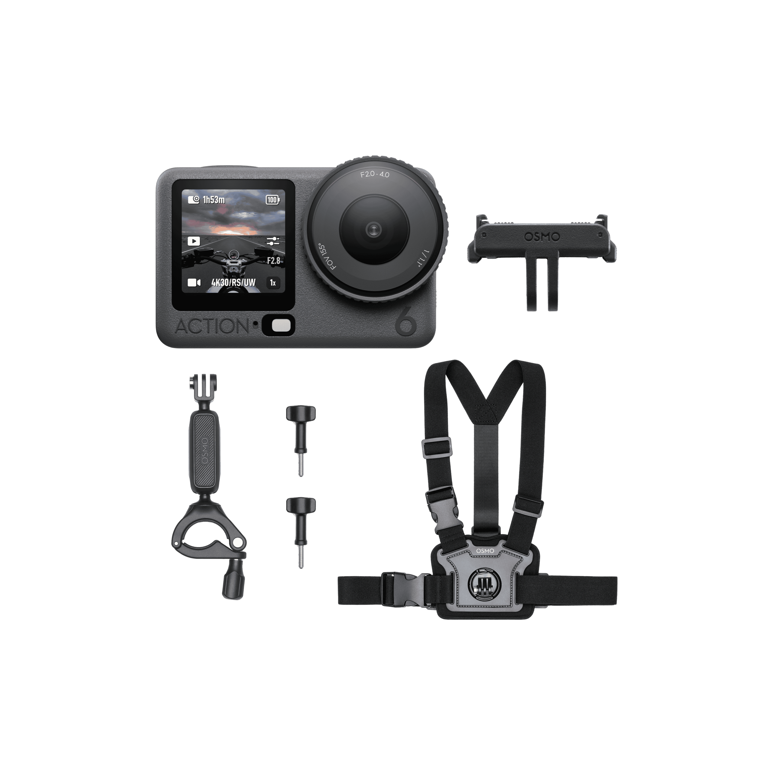 Osmo Action 6 Motorcycling&Mountain Cycling Combo