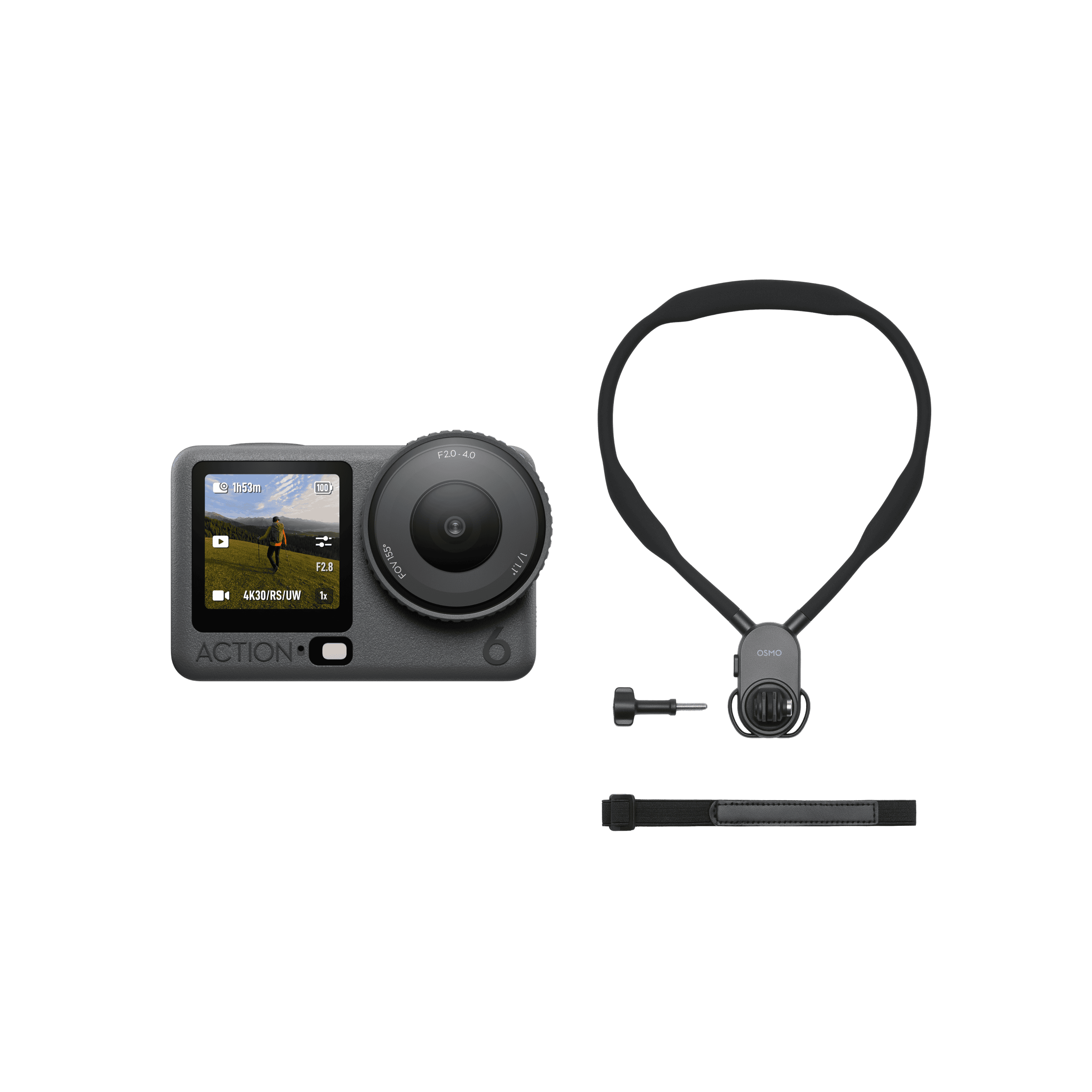 Osmo Action 6 Neck Mount Filming Combo