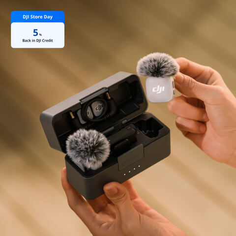 DJI Mic Mini 2 (2 TX + 1 RX + Charging Case)