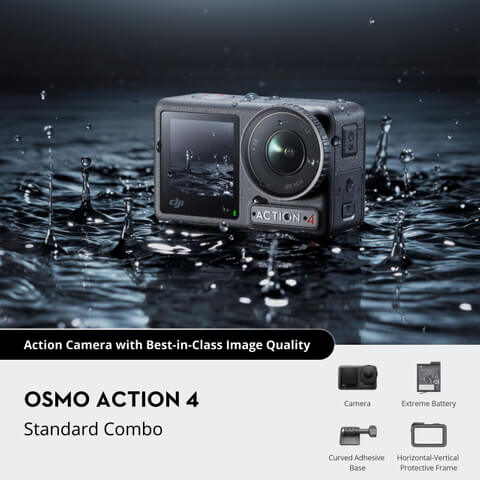 Osmo Action 4 Standard Combo (Refurbished Unit)
