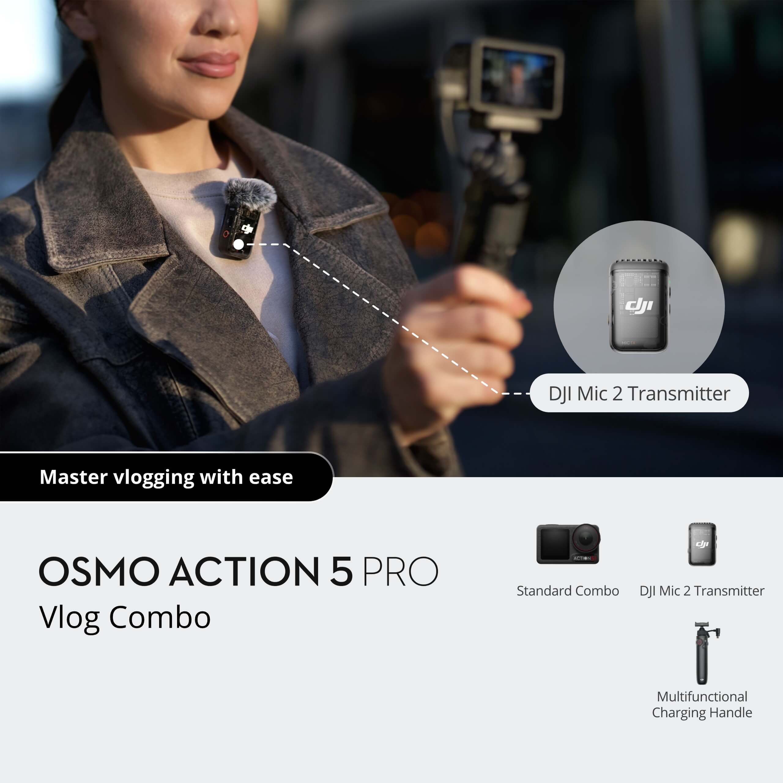 Osmo Action 5 Pro Vlog Combo